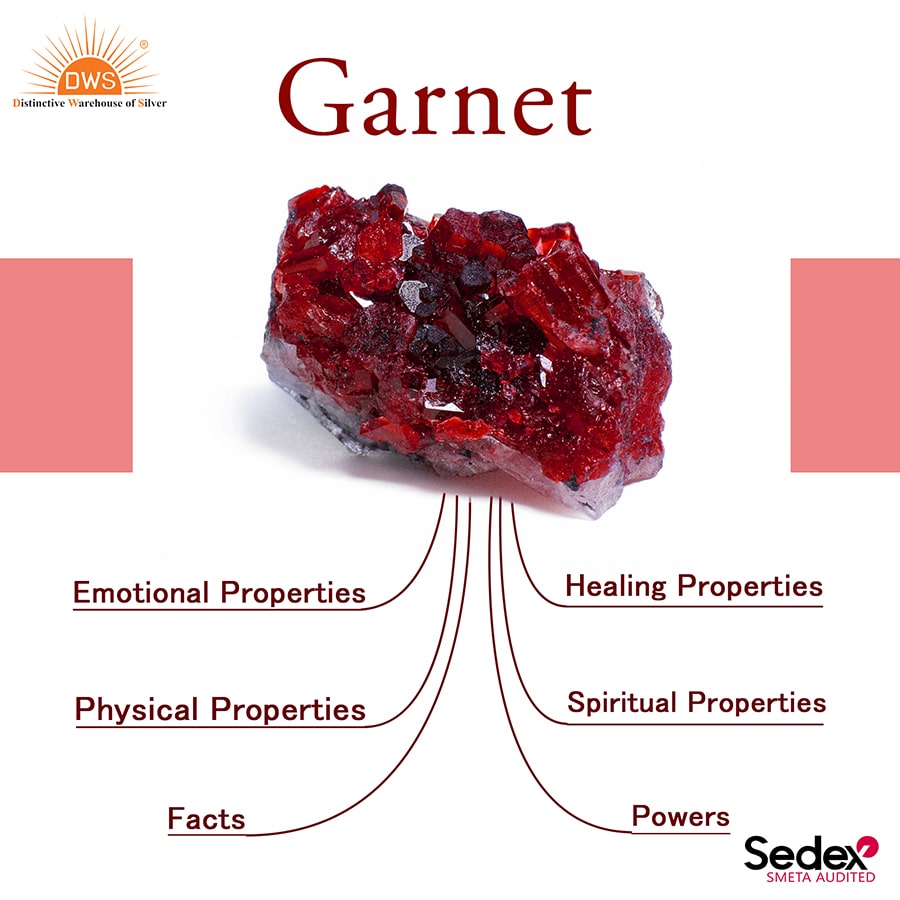 Red garnet hot sale properties